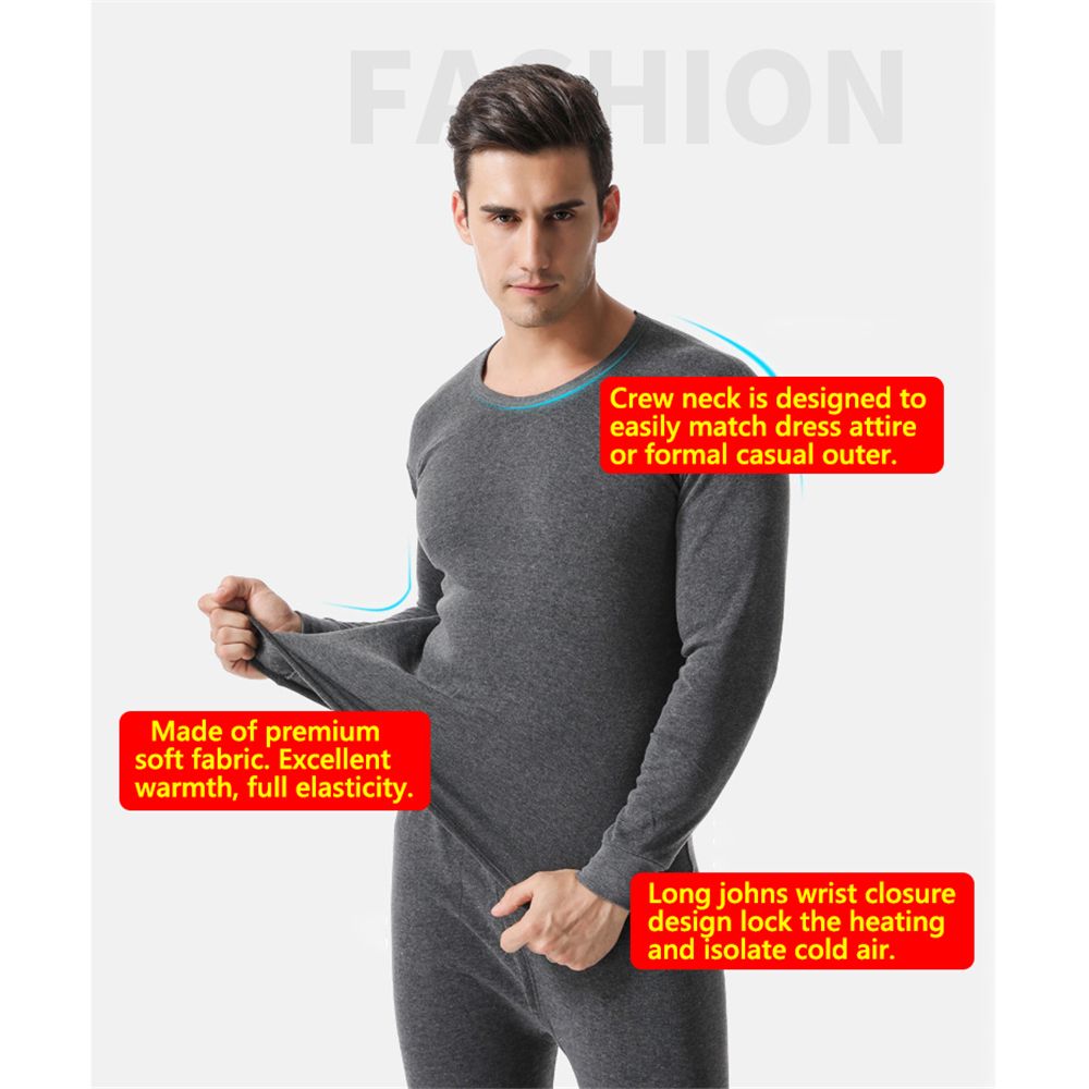 Cold Weather Warm Fleece Lined - Thermal Long John avis et prix