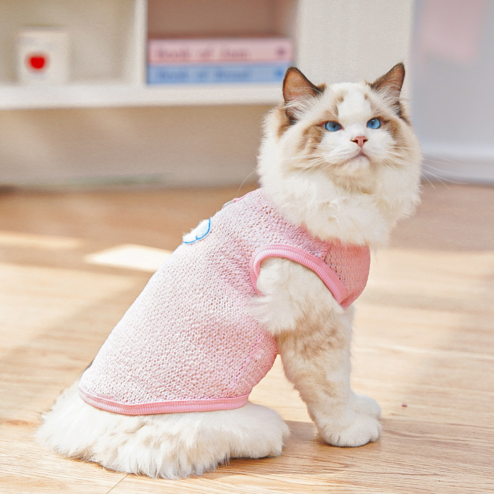 Cute Dog Cooling Vest Solid Br - Sleeveless Undershirt avis et prix