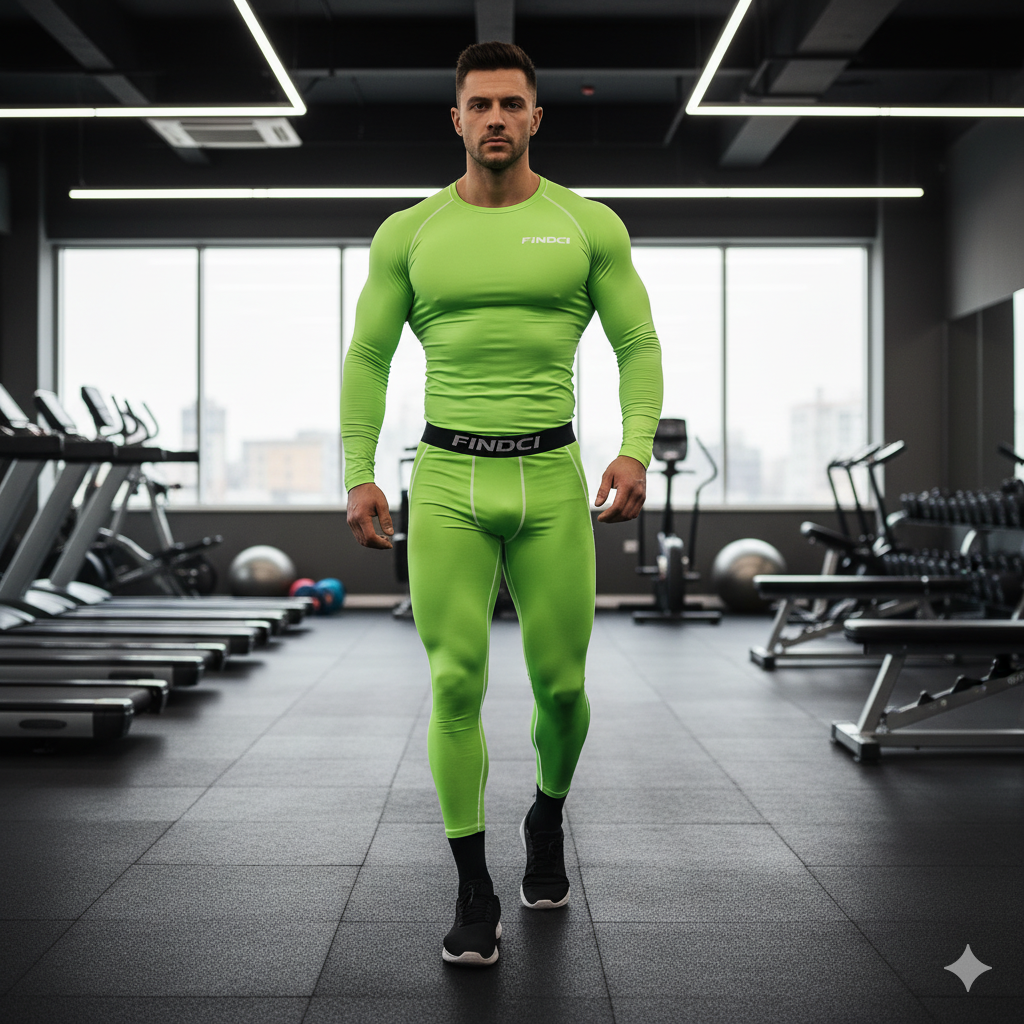FINDCI Men's Sports Running Se - Compression Long Pant avis et prix
