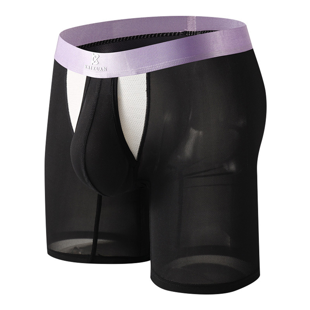 Fitness Running Men Boxer Unde - Long Leg Trunk Men avis et prix