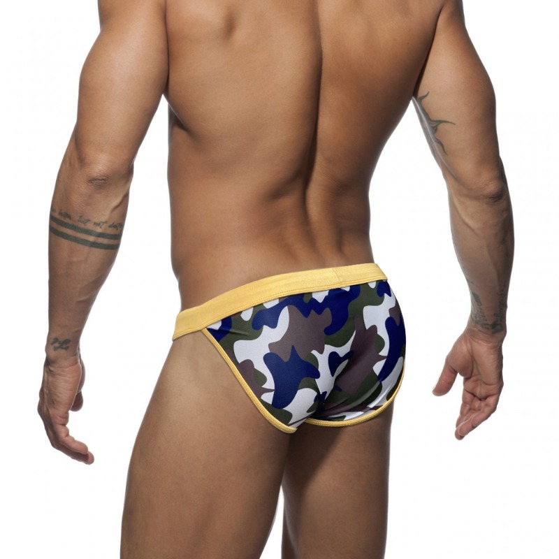 Sexy Mens Swim Briefs Camoufla - Trunk Breathable Men avis et prix
