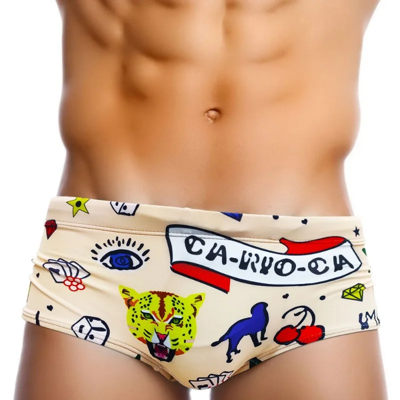 Sexy Men's Swimsuit Push-Up Sw - Trunk Breathable Men avis et prix