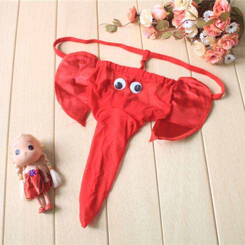 Men's Sexy Elephant Thong Unde - Trunk Breathable Men avis et prix
