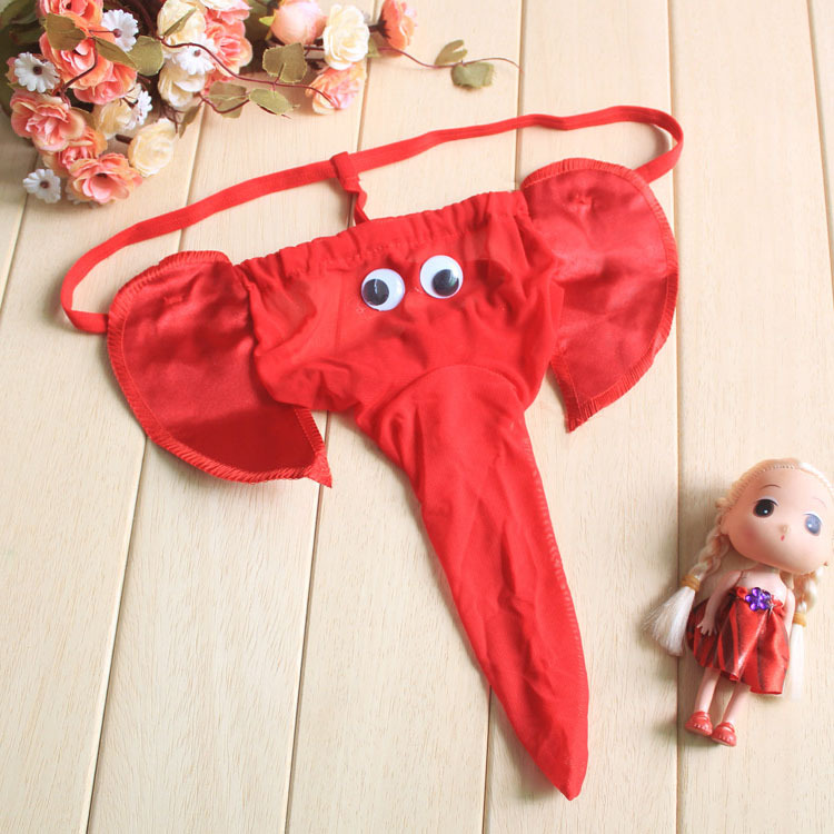 Men's Sexy Elephant Thong Unde - Trunk Breathable Men avis et prix