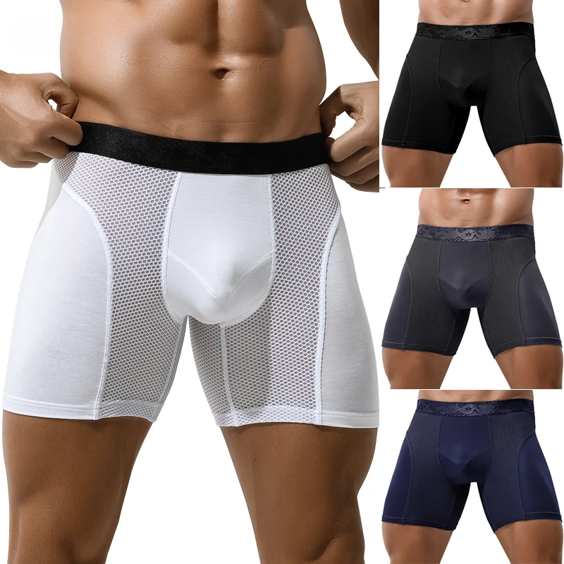 Men’s Total Support Pouch Boxe - Long Leg Trunk Men avis et prix