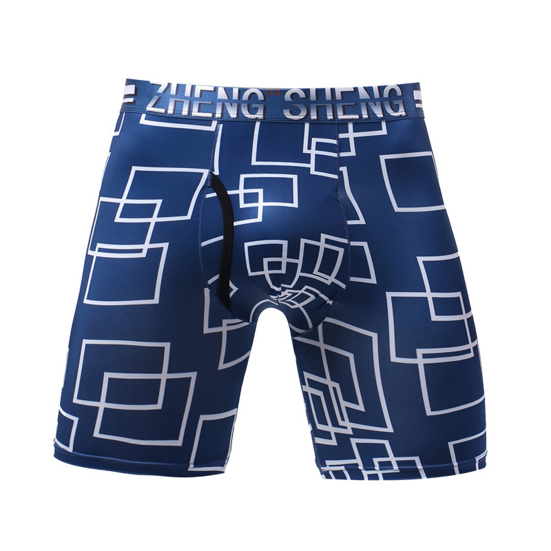 Mens Underwear Boxers Shorts H - Long Leg Trunk Men avis et prix
