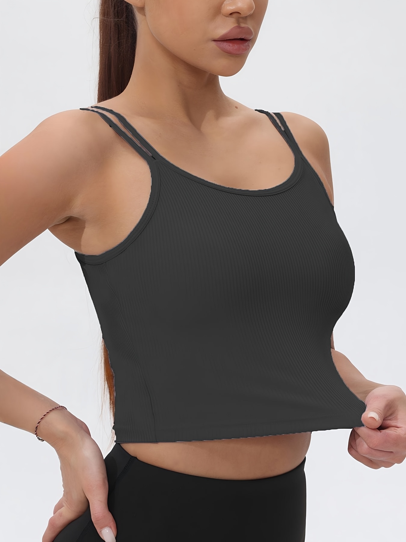 Fitfemme Women's Ribbed Sleeve - Tank Top Ribbed avis et prix