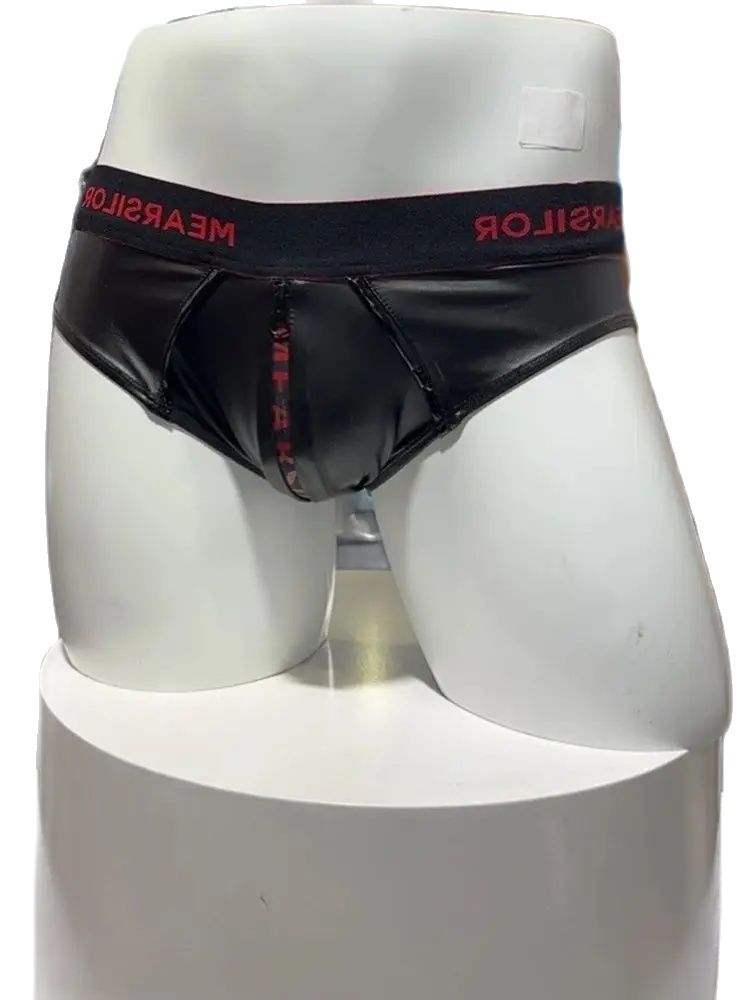 Faux Latex Elastic PU Leather  - Pouch Boxer Pouch avis et prix