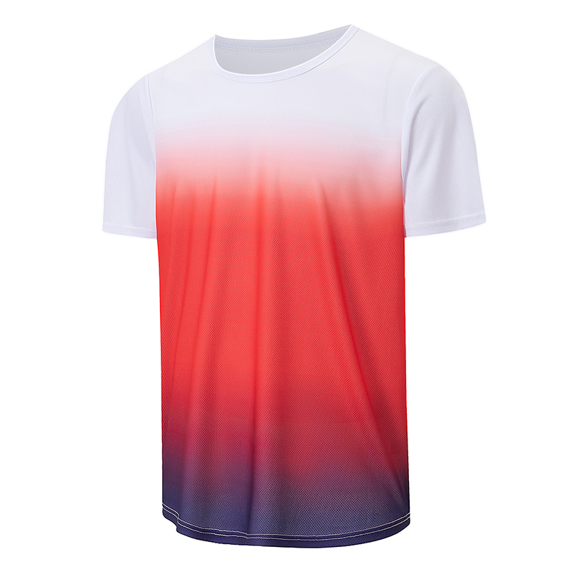 1/3 piece men's summer gradien - Undershirt Crew Neck avis et prix