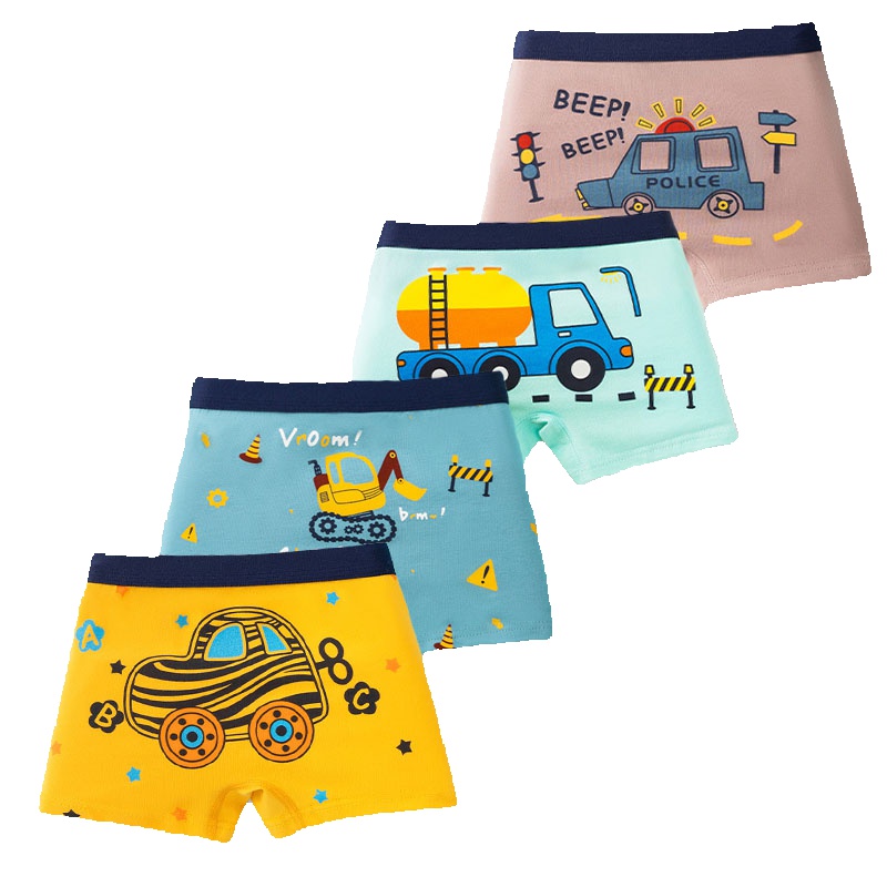 4-Pack Boy Boxer Brief High Qu - Boxer Brief Pack Cotton avis et prix